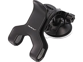 Uchwyt samochodowy QOLTEC 51205 czarny na szybę max.8.4``