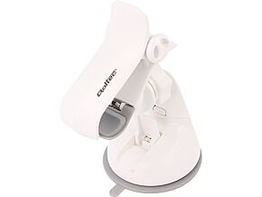 Uchwyt samochodowy QOLTEC 51209 biały na szybę max.6.8''