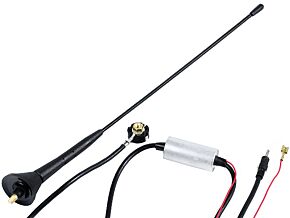 Antena prętowa ze wzmacniaczem montowana na dachu Antena prętowa ze wzmacniaczem montowana na dachu