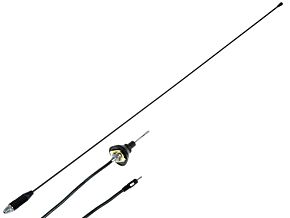 Antena prętowa 0,76m AM, FM 1,6m Nachylenie masztu: regulowane Antena prętowa 0,76m AM, FM 1,6m Nachylenie masztu: regulowane