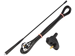 Antena dachowa 0,391m AM, FM Citroën, Peugeot, Renault 2,53m
