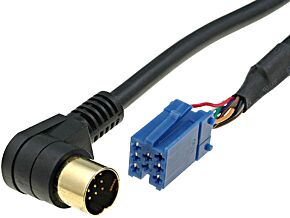 Przewód do zmieniarek CD Blaupunkt mini ISO-DIN13 Przewód do zmieniarek CD Blaupunkt mini ISO-DIN13