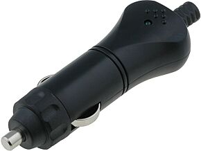 Wtyk do gniazda zapalniczki samochodowej, dioda LED Wtyk do gniazda zapalniczki samochodowej, dioda LED