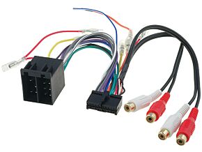 Złącza ISO do radioodbiornika samochodowego Clatronic PIN:20