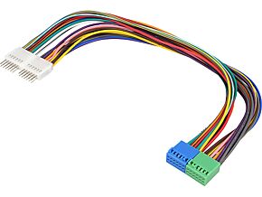 Złącze radiowe Quadlock 12pin wtyk x2, 24pin gniazdo