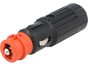 Wtyk zapalniczki samochodowej 16A 12V/1x15A czarny