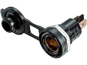 Gniazdo mini zapalniczki samochodowej PRO CAR 16A czarny