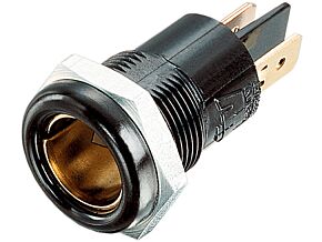 Gniazdo mini zapalniczki samochodowej PRO CAR 16A czarny