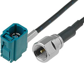 Adapter antenowy GPS FME B / Fakra kabel 0,15m