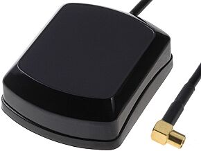 Antena GPS z wtykiem MCX 90° żeńskim