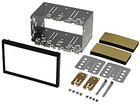 Półkieszeń radiowa uniwersalna 2DIN 188,5x118mm - 173,5x98mm