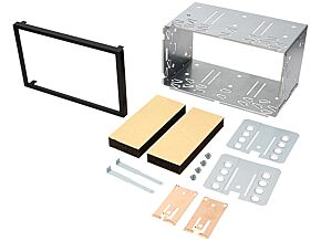 Półkieszeń radiowa uniwersalna 2DIN 188,5x110mm - 171x99mm