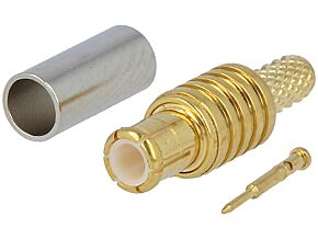 Wtyk antenowe MCX-A proste