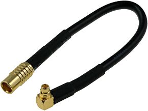 Adapter antenowy GPS MCX-X gniazdo / MMCX-B wtyk 0,15m