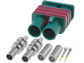 Złącze antenowe 2x Fakra męskie proste Złącze antenowe 2x Fakra męskie proste