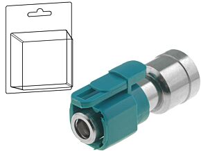 Adapter antenowy Fakra wtyk - ISO gniazdo Adapter antenowy Fakra wtyk - ISO gniazdo