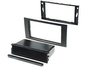 Ramka radiowa 2DIN Ford Focus/C-Max czarna 2005->