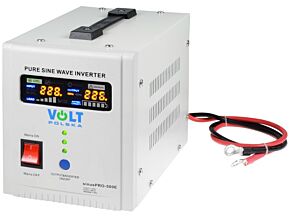 Przetwornica napięcia VOLT SINUSPRO-500 dc/ac 300W 12VDC/230VAC Przetwornica napięcia VOLT SINUSPRO-500 dc/ac 300W 12VDC/230VAC