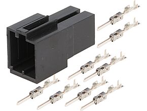 Obudowa gniazda Mini ISO 8pin z zestawem 8 pinów