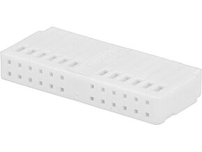 Obudowa złącza Quadlock gniazdo 24pin biały Obudowa złącza Quadlock gniazdo 24pin biały