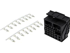 Obudowa gniazda Quadlock 16pin z zestawem 16 pinów do VW 2011->