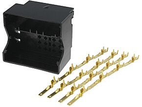 Obudowa gniazda Quadlock 16pin z terminalem z zestawem 16 pinów