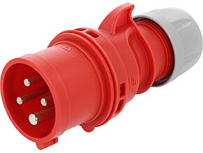 Złącze zasilające AC 3-fazowe wtyk męski 16A 400VAC IP44