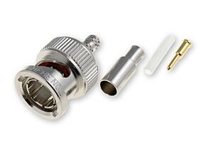 Wtyk BNC Amphenol prosty zaciskany ND3G-6-75 Wtyk BNC Amphenol prosty zaciskany ND3G-6-75