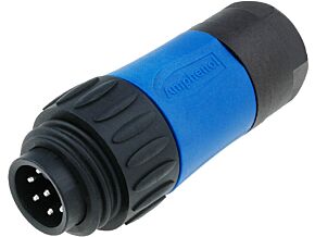 Złącze okrągłe C016 Amphenol wtyk 7PIN męskie lutowanie srebrzony 250V Złącze okrągłe C016 Amphenol wtyk 7PIN męskie lutowanie srebrzony 250V