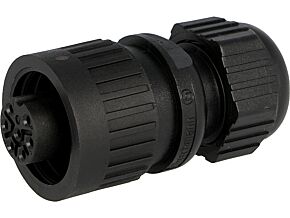 Złącze okrągłe CA 6+PE HIRSCHMANN IP67 wtyk żeński na przewód Złącze okrągłe CA 6+PE HIRSCHMANN IP67 wtyk żeński na przewód