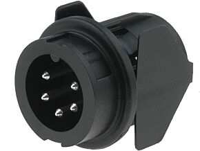Gniazdo Amphenol C091B DIN męskie 5pin 240° na panel, zatrzask Gniazdo Amphenol C091B DIN męskie 5pin 240° na panel, zatrzask