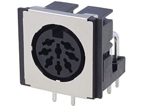 Gniazdo DIN 8pin 240° żeńskie ekranowane CLIFF THT Gniazdo DIN 8pin 240° żeńskie ekranowane CLIFF THT