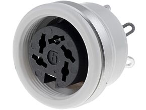 Gniazdo DIN 5pin 240° żeńskie HIRSCHMANN lutowanie Gniazdo DIN 5pin 240° żeńskie HIRSCHMANN lutowanie