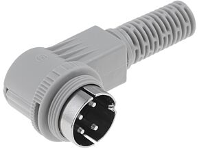 Wtyk DIN 4pin 216° męski kątowy 90° HIRSCHMANN na przewód Wtyk DIN 4pin 216° męski kątowy 90° HIRSCHMANN na przewód