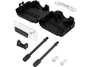 Wtyk D-Sub 15pin żeński MH CONNECTORS wytłaczany styki proste lutowanie Wtyk D-Sub 15pin żeński MH CONNECTORS wytłaczany styki proste lutowanie