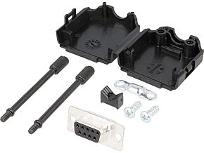 Wtyk D-Sub 9pin żeński MH CONNECTORS wytłaczany styki proste lutowanie Wtyk D-Sub 9pin żeński MH CONNECTORS wytłaczany styki proste lutowanie