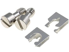 Zestaw wkrętów do złącz D-Sub długość 8,6mm gwint UNC4-40 3mm