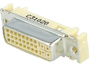 Złącze DVI-I gniazdo MOLEX MicroCross DVI 29pin gold flash THT Złącze DVI-I gniazdo MOLEX MicroCross DVI 29pin gold flash THT