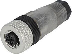 Wtyk żeński M12 4pin HIRSCHMANN A-DeviceNet / CANopen na przewód