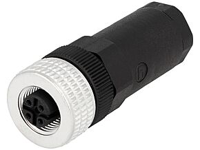 Wtyk żeński M12 4pin HIRSCHMANN A-DeviceNet / CANopen na przewód