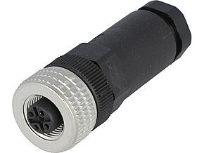 Wtyk żeński M12 5pin HIRSCHMANN A-DeviceNet / CANopen na przewód Wtyk żeński M12 5pin HIRSCHMANN A-DeviceNet / CANopen na przewód