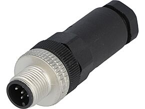 Wtyk męski M12 5pin HIRSCHMANN A-DeviceNet / CANopen na przewód