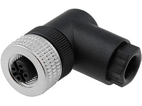 Wtyk żeński kątowy M12 5pin HIRSCHMANN dławik PG7