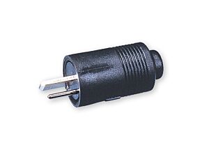 Wtyk głośnikowy prosty lutowany Wtyk głośnikowy prosty lutowany