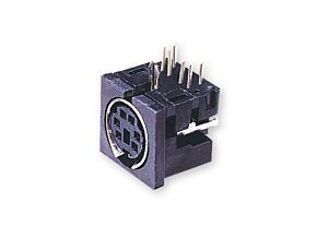 Gniazdo mini DIN do druku 4 styki Gniazdo mini DIN do druku 4 styki