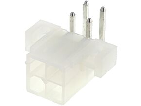 Złącze przewód-płytka Seria Mini-Fit Jr gniazdo męskie PIN 4 Złącze przewód-płytka Seria Mini-Fit Jr gniazdo męskie PIN 4