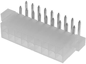 Złącze przewód-płytka Seria Mini-Fit Jr gniazdo męskie 9A