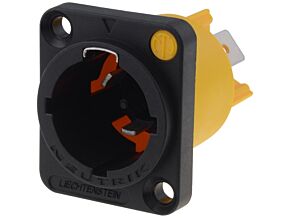 Złącze okrągłe bagnetowe NEUTRIK gniazdo męskie konektory 6,3mm 16A