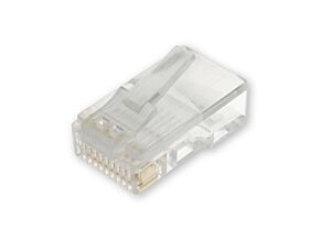 Wtyk 10p/10c z zaciskiem na drut