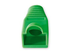 Osłonka plastikowa na wtyk RJ45 zielona